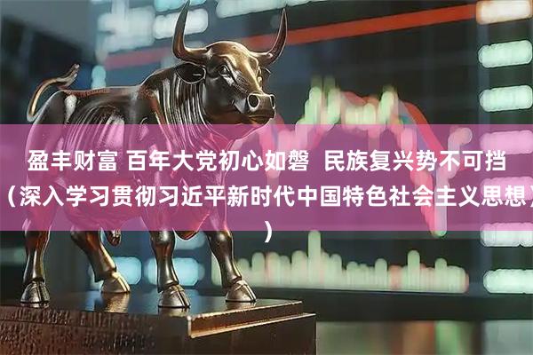 盈丰财富 百年大党初心如磐  民族复兴势不可挡（深入学习贯彻习近平新时代中国特色社会主义思想）